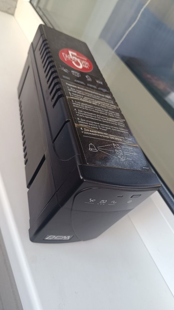 Powercom BNT-800AP, (480 W).