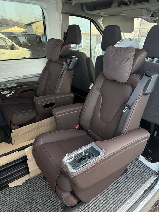 Нові сидіння салон сиденья Mercedes V-klasa W447 Віто Vito Nappa VIP