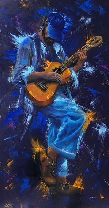 Картина ,"Соло",авторська,маслом