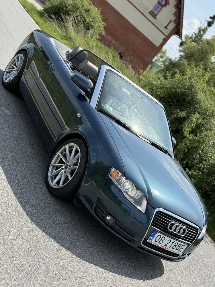 Audi A4 B7 Cabrio / 2.0 TDI / 18 cali / prywatna