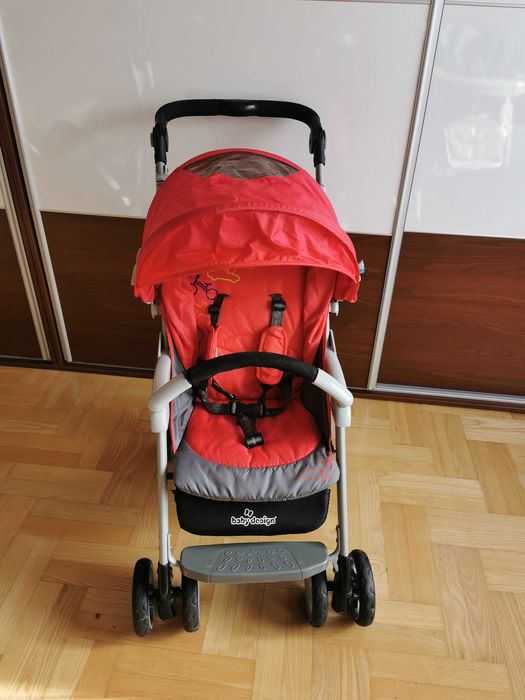 Wózek spacerowy Baby Design składany.