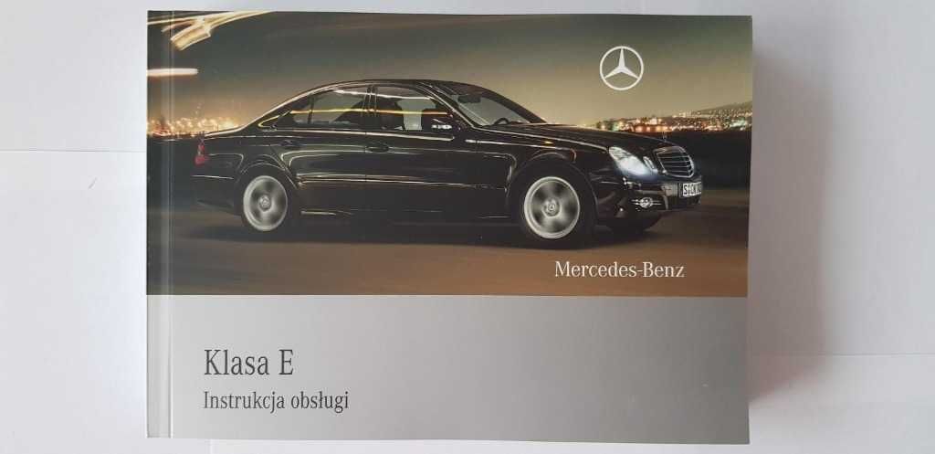 Nowa polska oryginalna instrukcja obsługi Mercedes-Benz E klasa W211