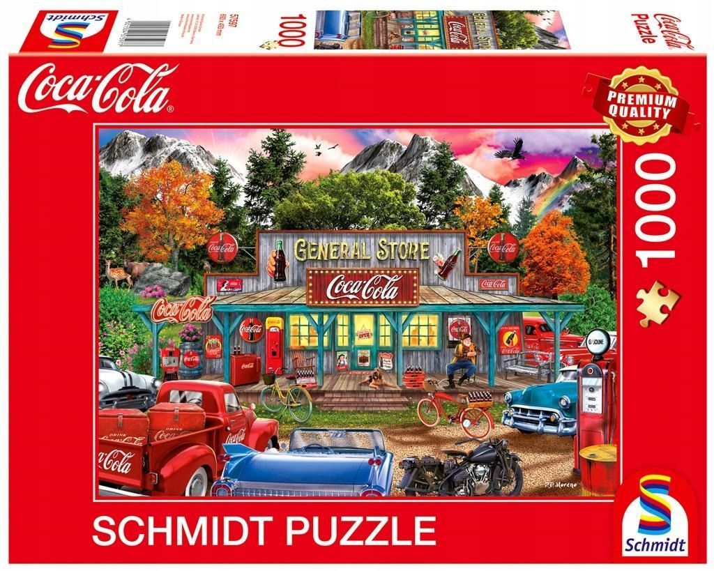 Puzzle 1000 Coca-cola Sklep, G3