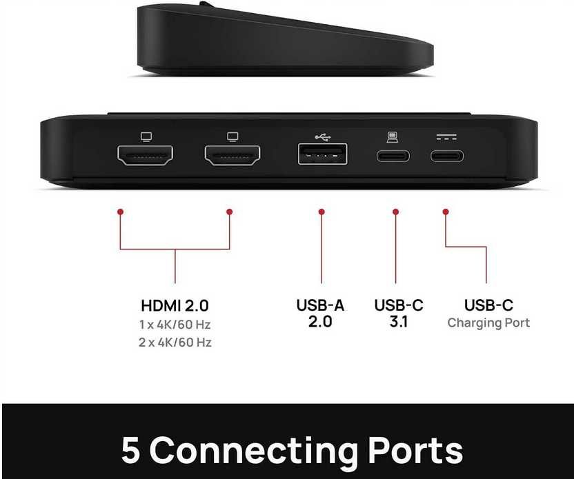 20 sztuk Multiport Hub Brydge Stone Lite USB-C