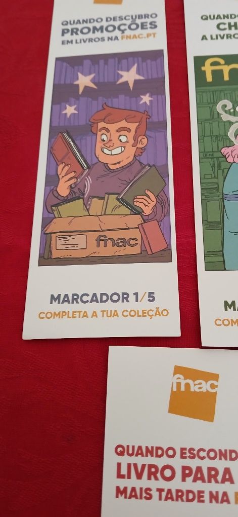 Marcadores de livros, Fnac