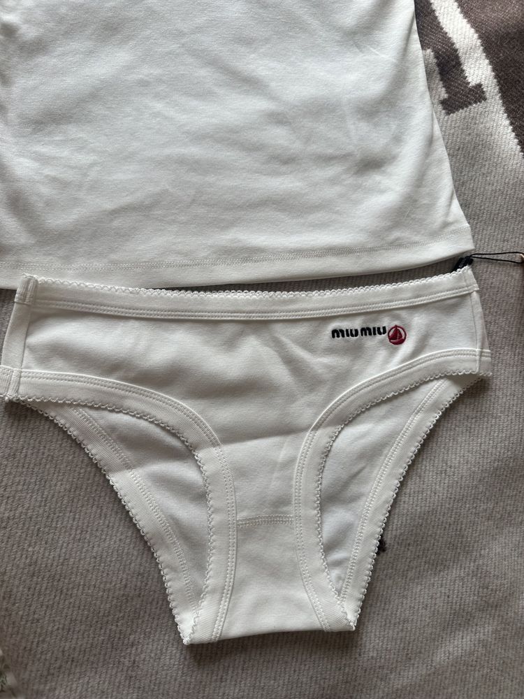 Miu miu майка комплект