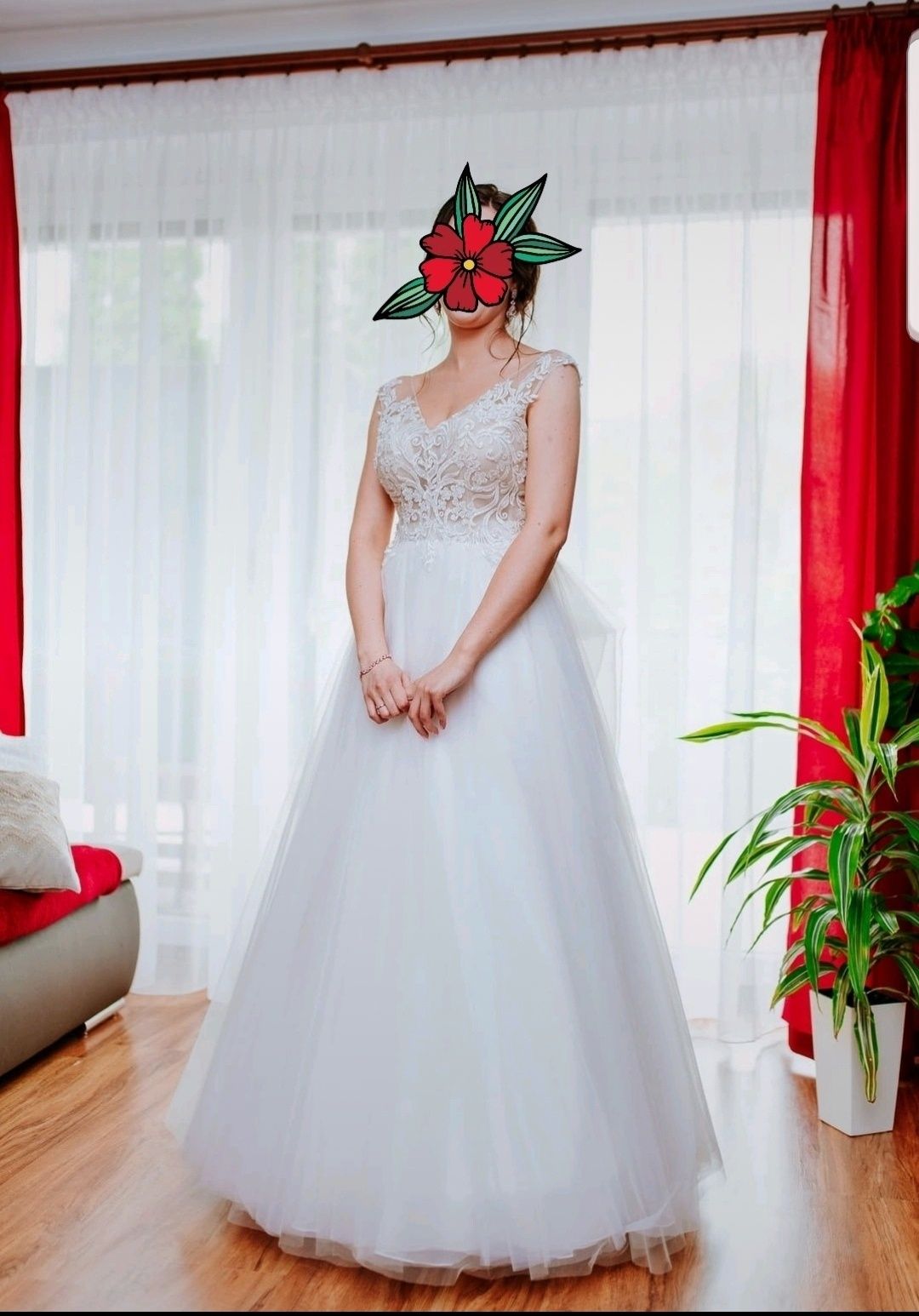 Suknia sukienka ślubna Herm's Bridal model Aprille 36