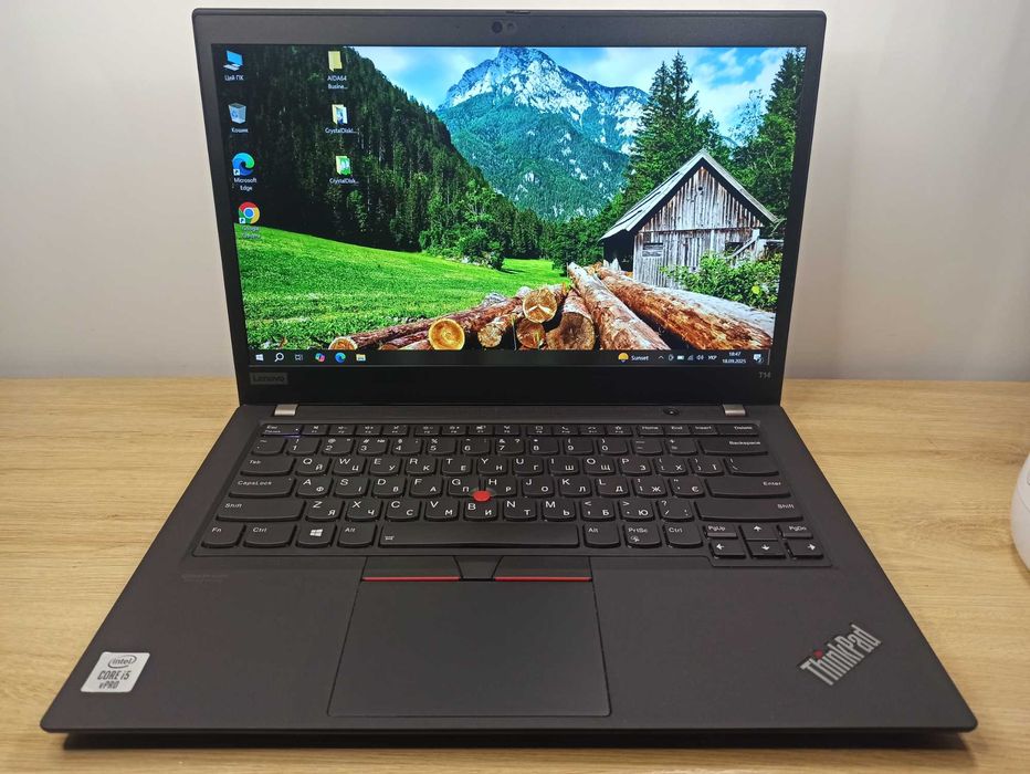 Ноутбук Lenovo Thinkpad T14 Gen 1 14″ FullHD IPS/i5 4ядра/16Gb/nvme256