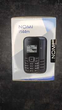 Кнопочный телефон Nomi i144m черный