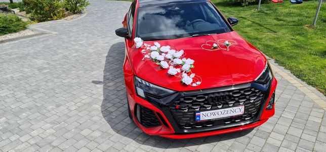 AUDI RS3  Auto do ślubu wesela komunie na wesele samochód do ślubu