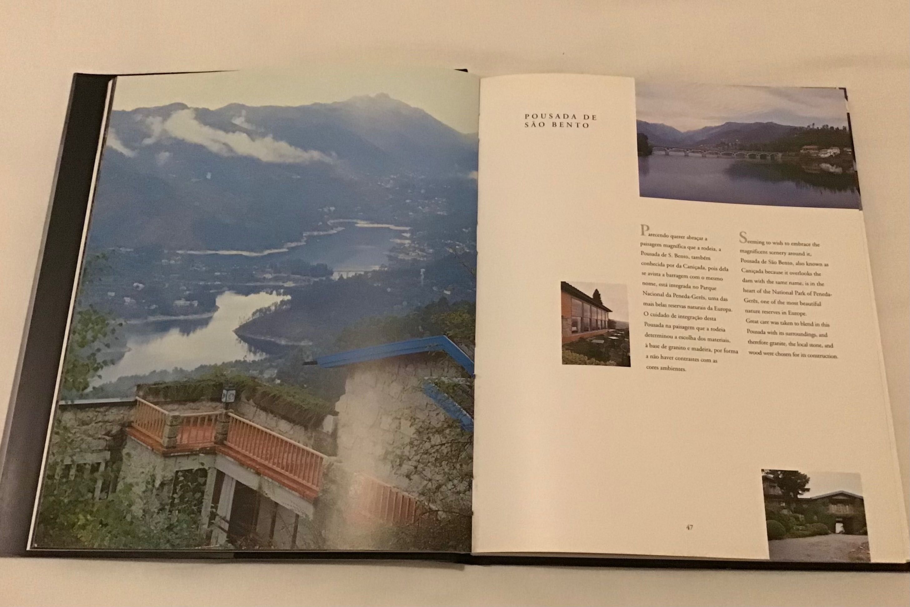 Livro pousadas de Portugal