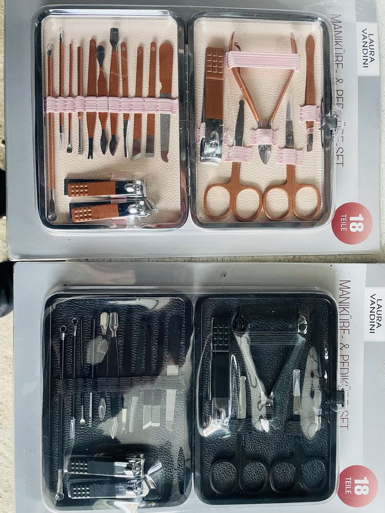 ZESTAW DO MANICURE 18 el.plus etui