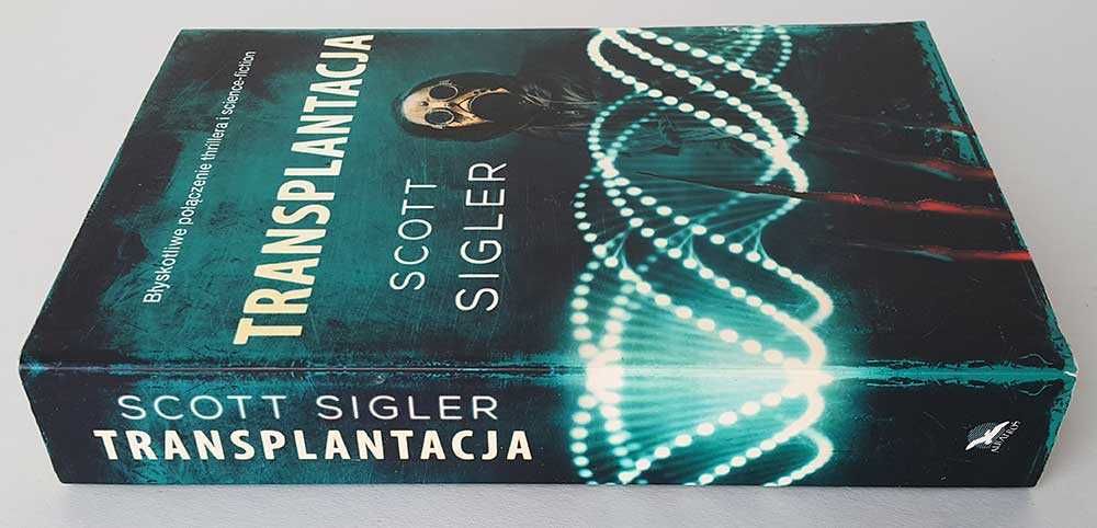 Transplantacja Scott Sigler Kryminał Sensacja Thriller