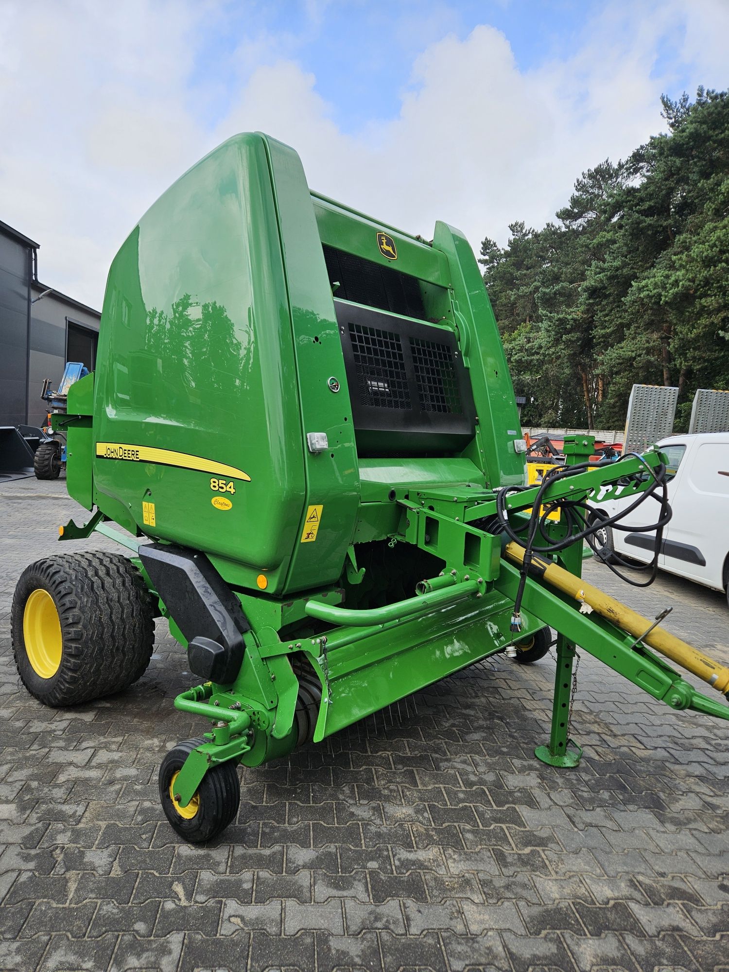 Piękny John Deere 854 Roto Flow Oryginał Rok 12 Faktura