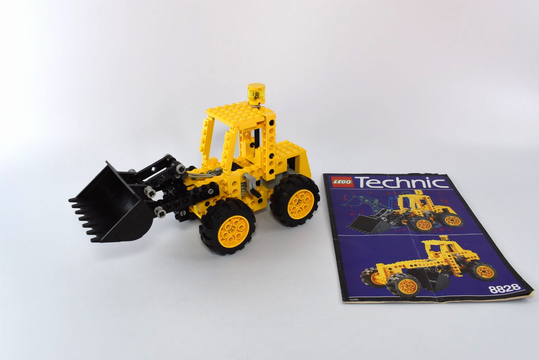 LEGO 8828 Front End Loader [Technic: Model: Construction] z instrukcją