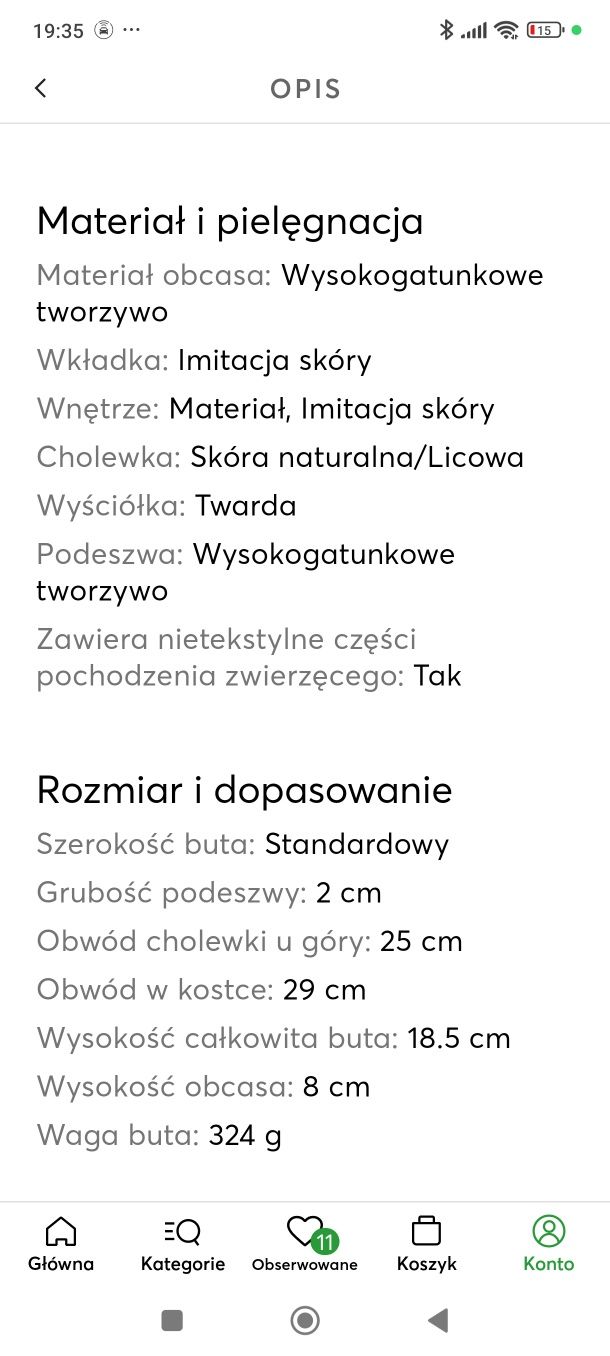 Botki Tamaris r 41