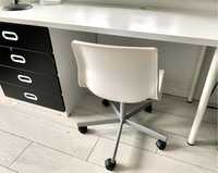 IKEA STUVA FRIDITS biurko i krzesło 4 szuflady czarne 3 lata!!