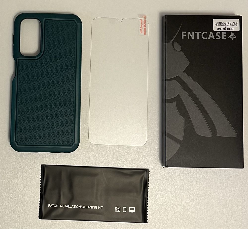 Etui Pancerne FNTCASE Samsung Galaxy A24/A25 5G Zielone