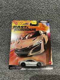 Hot wheels premium fast & furious 17 Acura NSX