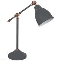 SONNY - lampa biurkowa, gabinetowa E27 Italux NOWA