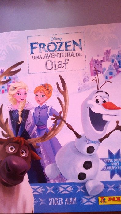 Cromos da frozen uma aventura de olaf