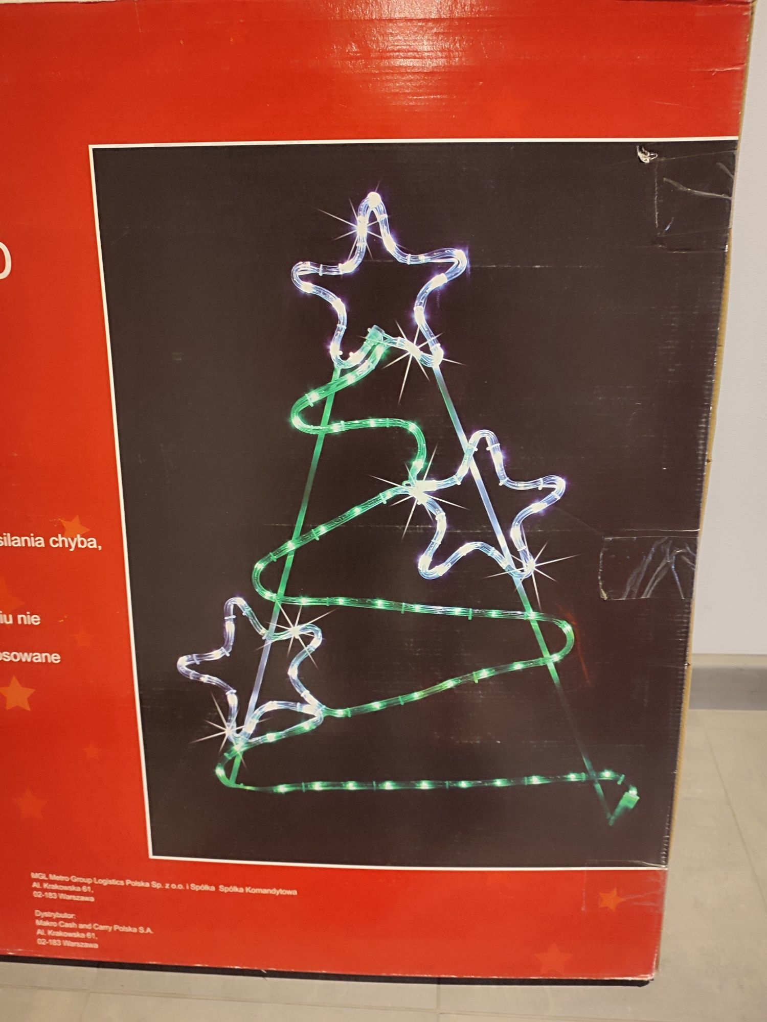 Choinka LED duża