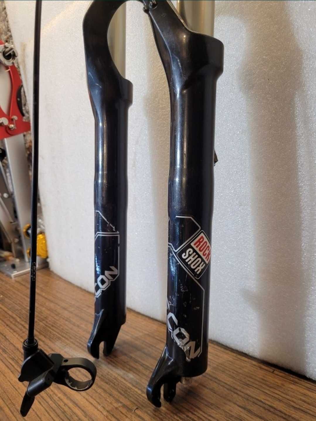 Rock Shox Recon Gold RL 26' 100mm qr9mm rura 1 1/8 tarcza po serwisie