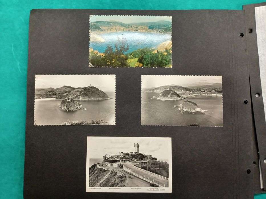 Coleção de mais de 180 postais