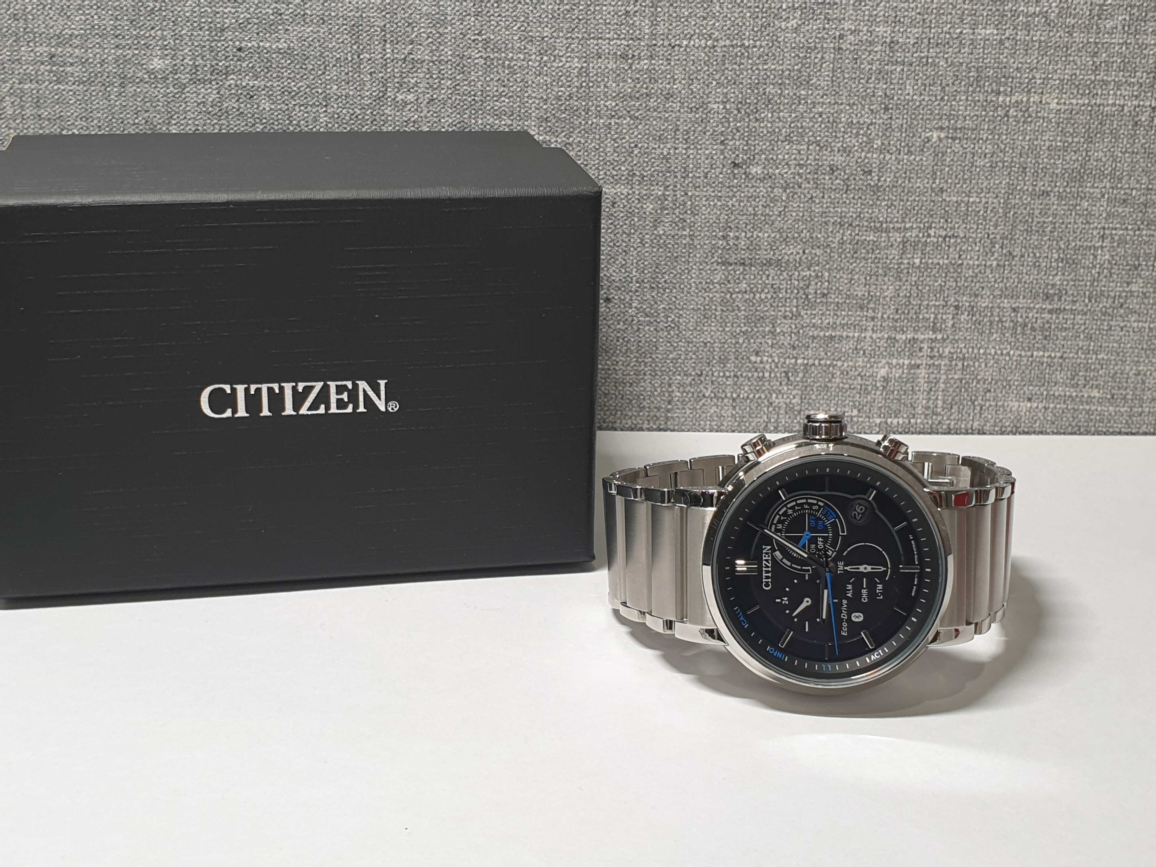 Чоловічий годинник часы Citizen Eco-Drive BZ1000-54E умний годинник