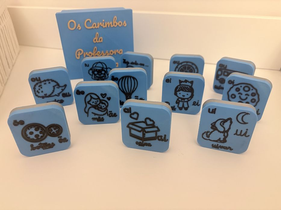 Carimbos escolares Ditongos