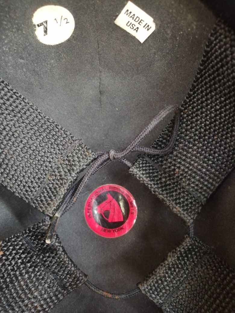 Toque e stick de equitação