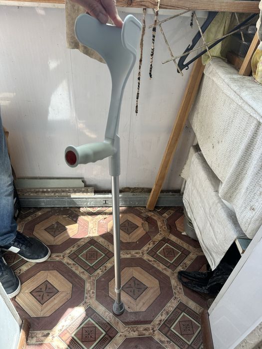 Палка костыль с подлокотником, для женщин