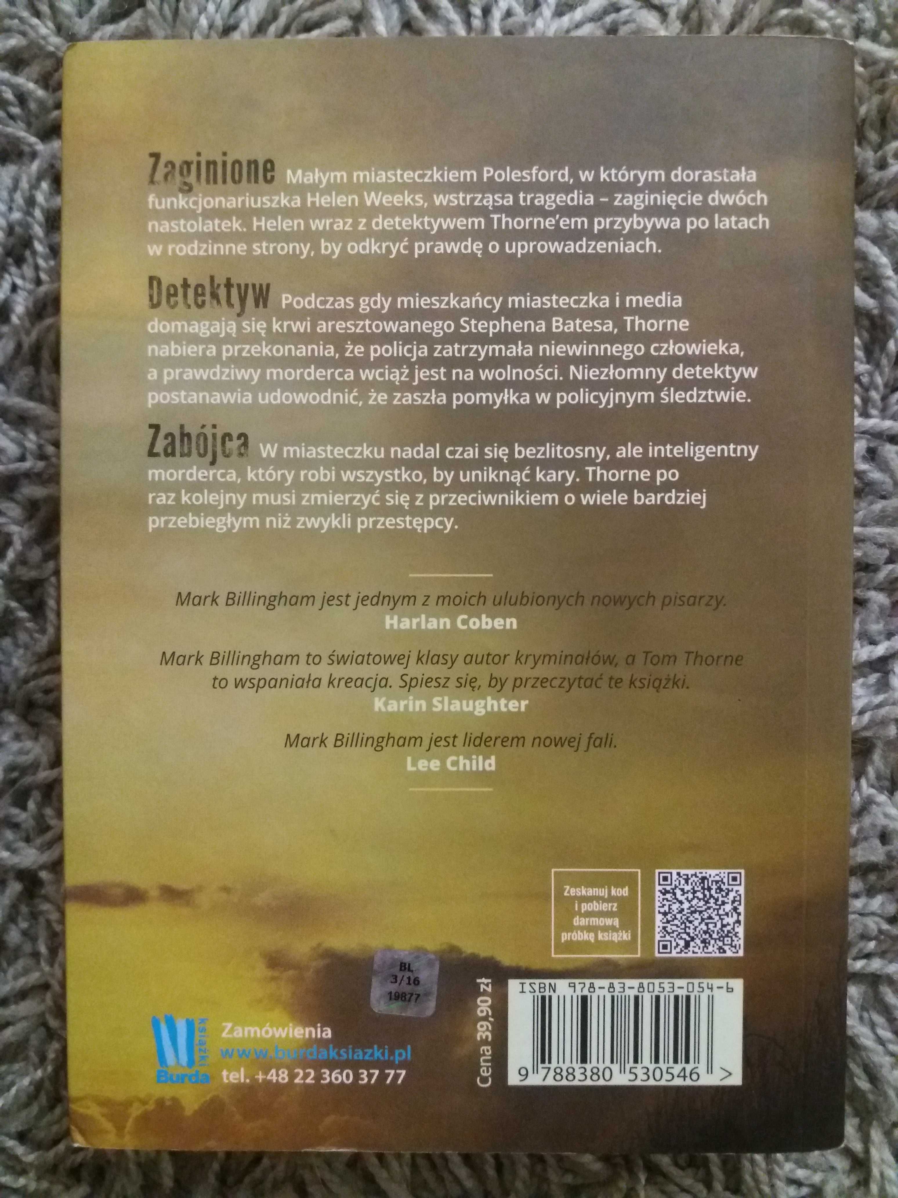 Mark Billingham "Czas śmierci "