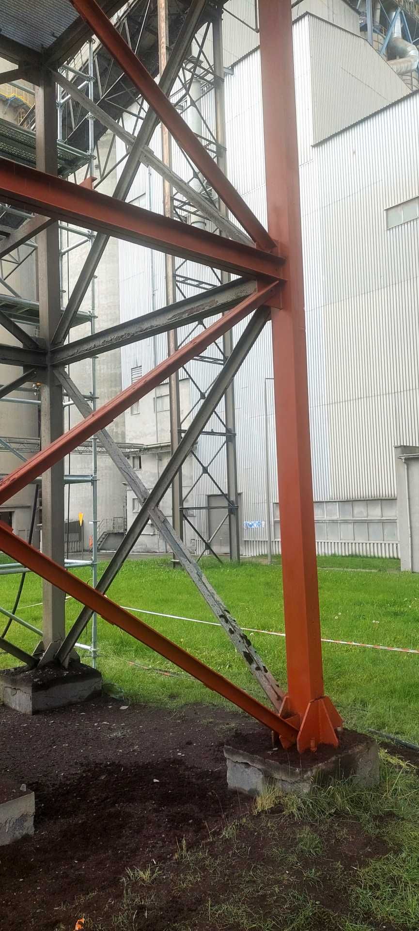Piaskowanie konstrukcji stalowych