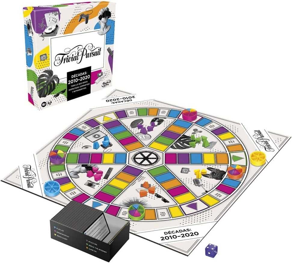 Gra Trivial Pursuit z dziesięciolecia 2010–2020 – j. hiszpański