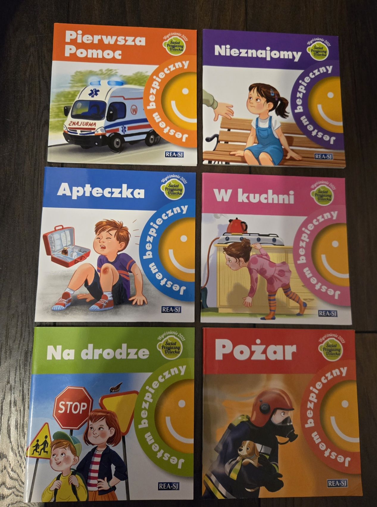 Zestaw książeczek "jestem bezpieczny"