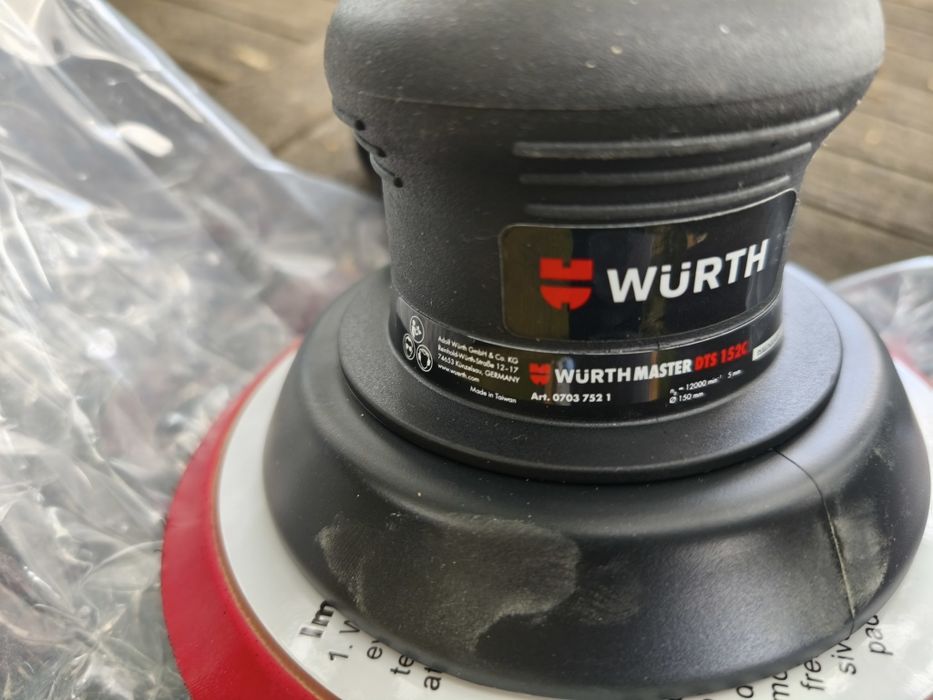 WURTH Pneumat.mimośr. szlifierka tarczowa DTS 152C