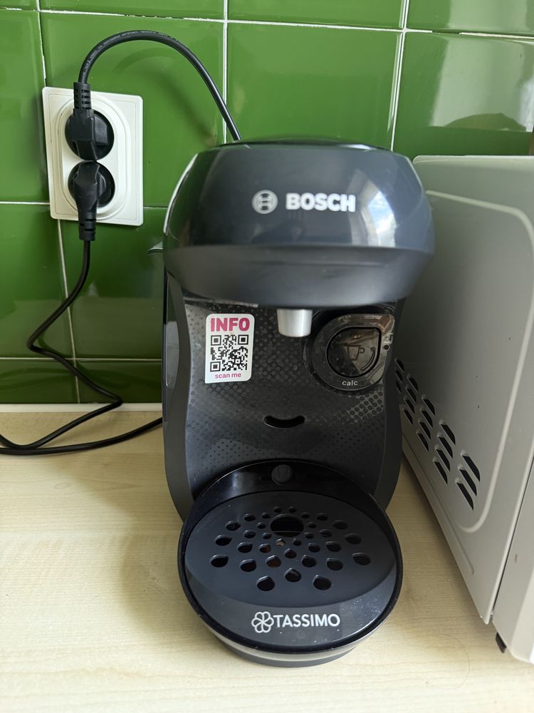 Ekspres kapsułkowy Tassimo Bosch Happy czarny