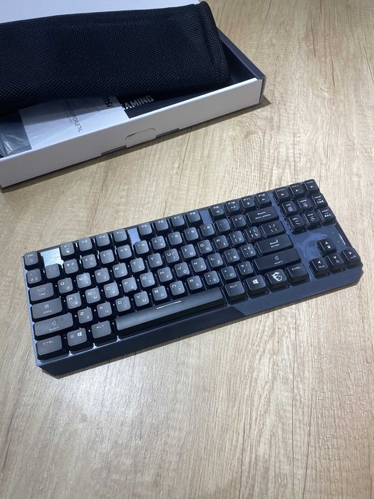 Клавиатура проводная игровая MSI Vigor GK50 Low Profile TKL UA
