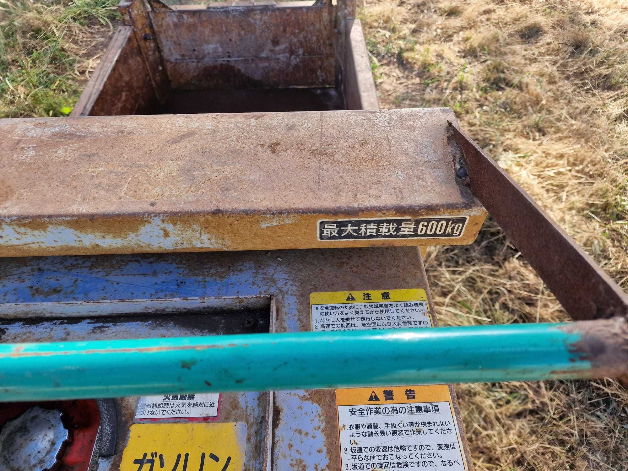 Mini dumper / Carro de mão de lagartas Kubota RY-6Z basculante