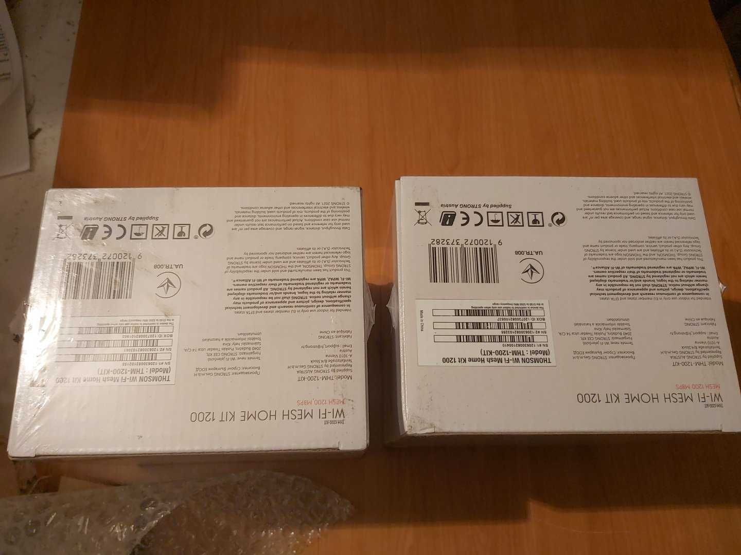 Thomson THM-1200-KIT WiFi Mesh HomeKit modem plus ruter