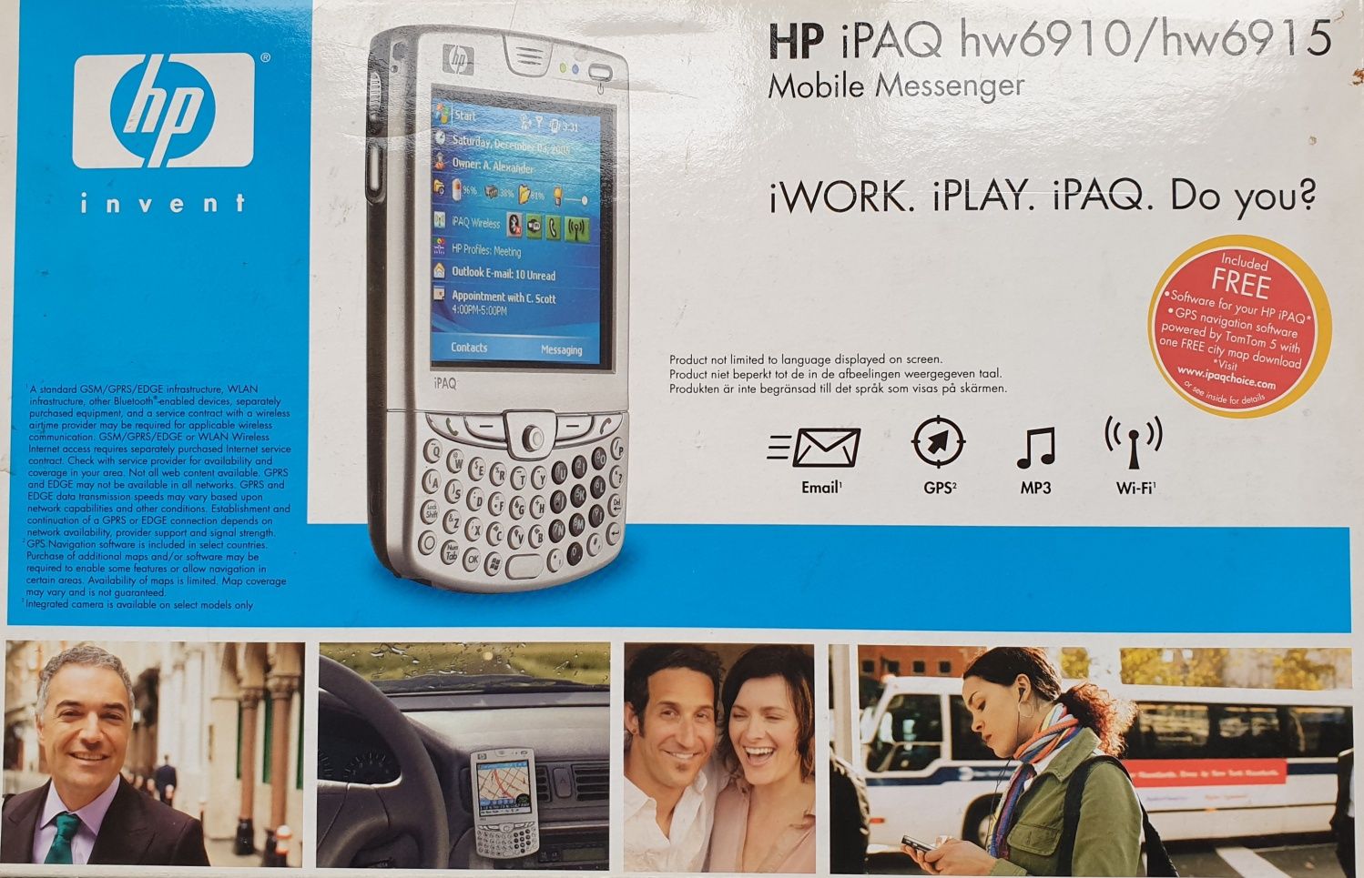 Telemóvel HP iPAQ hw