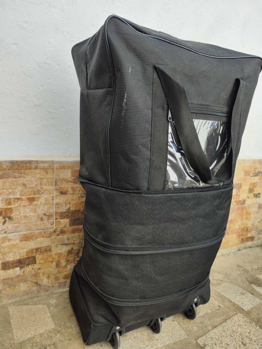 Mala de Viagem Expansível 3 Zíperes - como NOVO