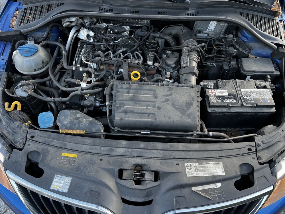 silnik CUS 1.4 tdi  w aucie do odpalenia fabia rapid polo