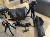 KIT CANON SL2 + muitos extras