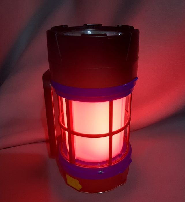 Ліхтар (лампа) кемпінгова акумуляторна, з сонячною батареєю