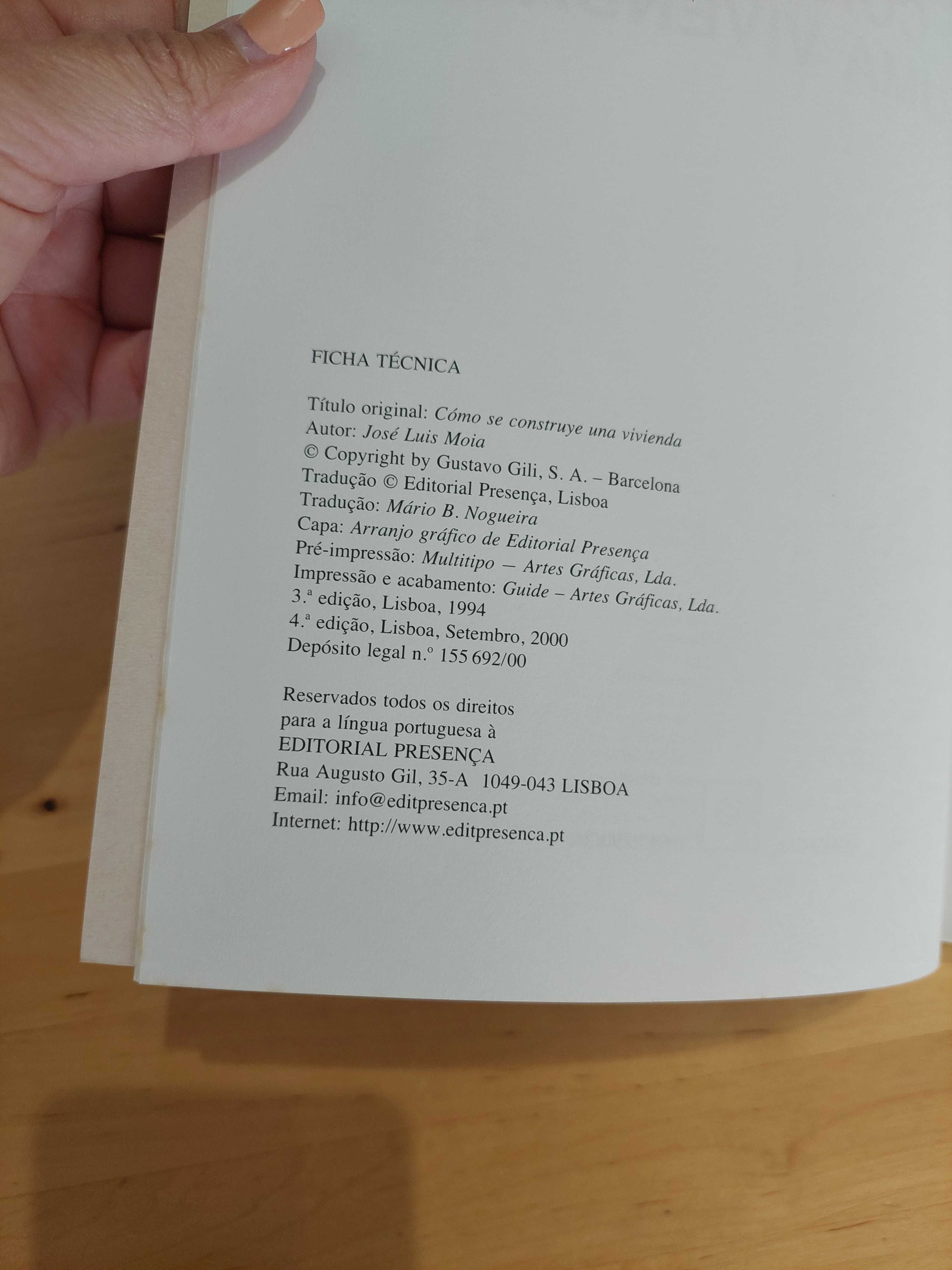 Livros técnicos, design e construção civil.