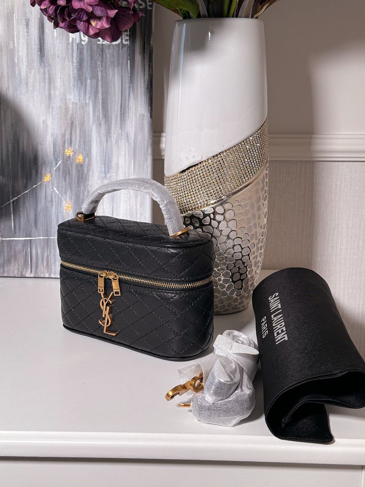Torebka YSL yves saint laurent Gaby Vanity Bag mała luxuary markowa