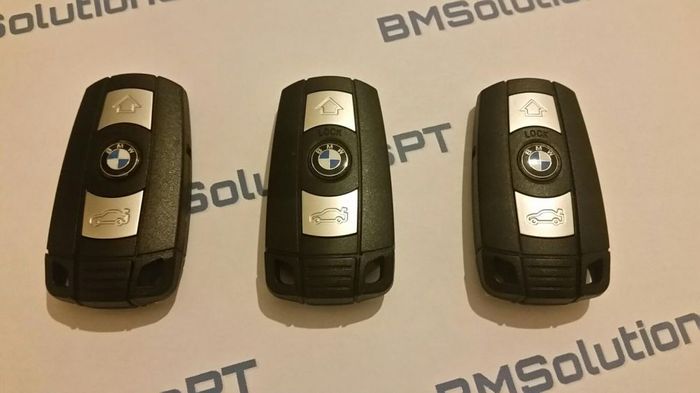 Chaves BMW MINI Smartkey Programadas CAS E60 E61 E87 E88 E90 E91 E92