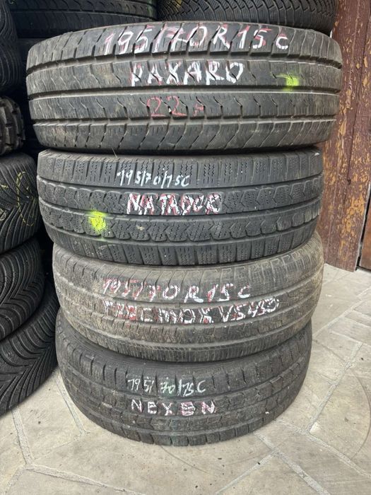 Шини колеса розпаровка  195/70 r15c